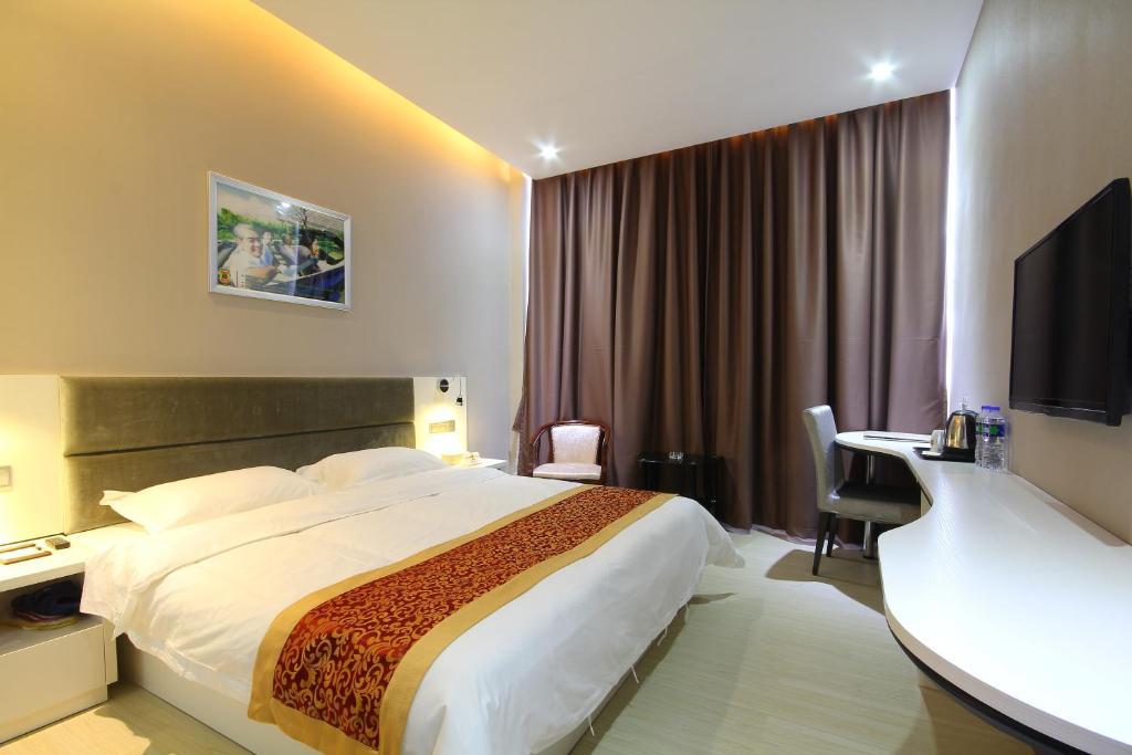 Super 8 Hotel Guangzhou Huangshi Canton Chambre photo